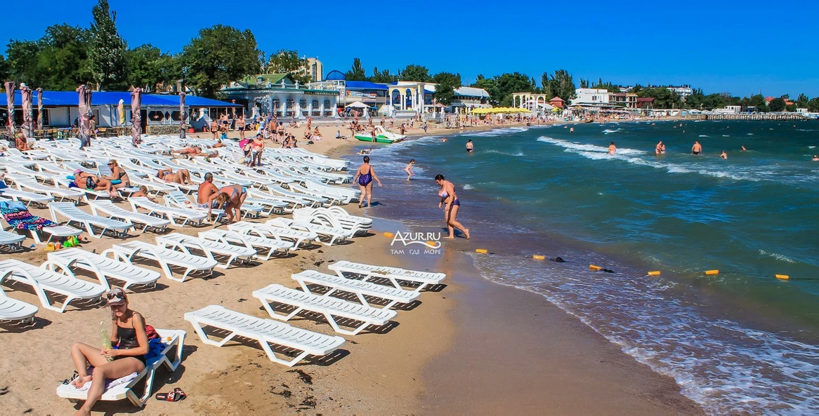 пляж «Робинзон» Евпатория