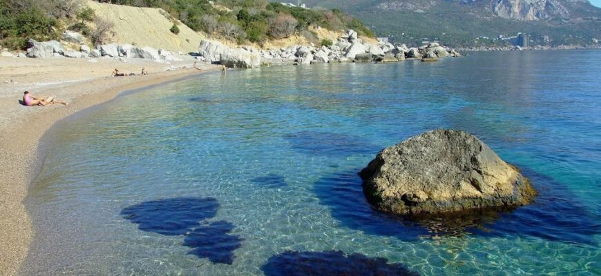Лучшие чистые пляжи Крыма